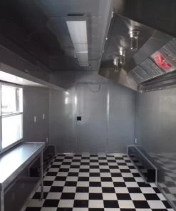 8.5' x 28' Concession Food Trailer Red BBQ Event Catering 33 8.5' x 28' Concession Food Trailer Red BBQ Event Catering -Cheap Concession Trailers Shop sam 6648 1