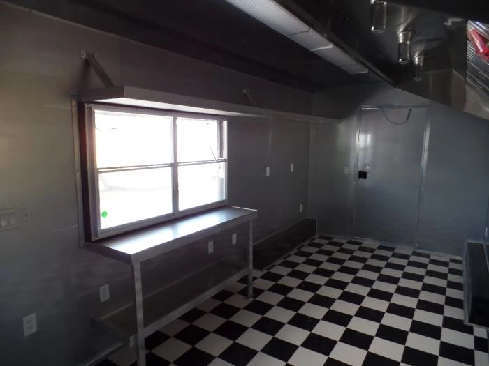 8.5' x 28' Concession Food Trailer Red BBQ Event Catering 18 8.5' x 28' Concession Food Trailer Red BBQ Event Catering - Image 18