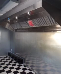 8.5' x 28' Concession Food Trailer Red BBQ Event Catering 45 8.5' x 28' Concession Food Trailer Red BBQ Event Catering -Cheap Concession Trailers Shop sam 6650 1