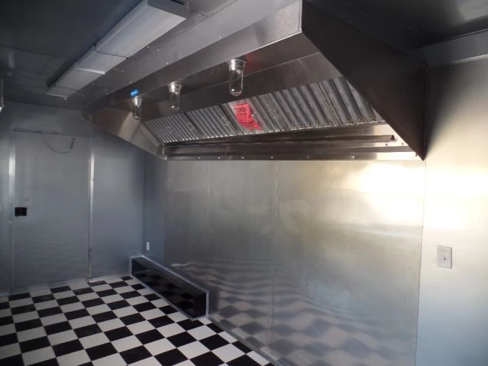 8.5' x 28' Concession Food Trailer Red BBQ Event Catering 22 8.5' x 28' Concession Food Trailer Red BBQ Event Catering - Image 22