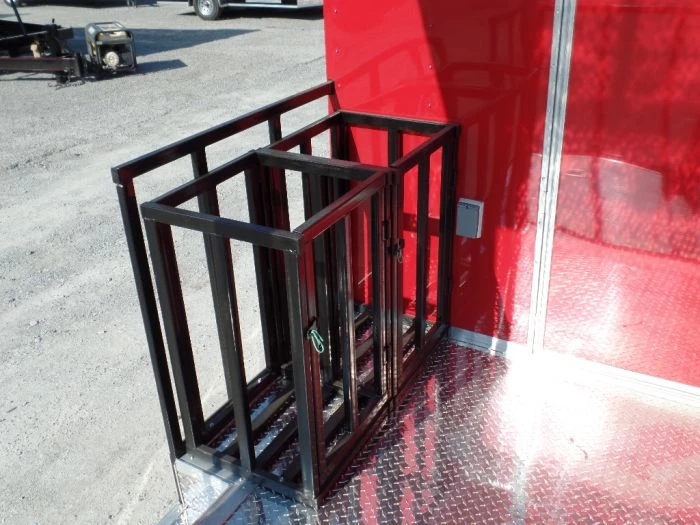 8.5' x 28' Concession Food Trailer Red BBQ Event Catering 6 8.5' x 28' Concession Food Trailer Red BBQ Event Catering - Image 6