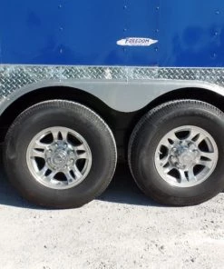 8.5' x 22' Blue BBQ Concession Food Trailer -Cheap Concession Trailers Shop sam 6775