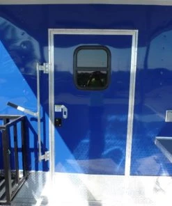 8.5' x 22' Blue BBQ Concession Food Trailer -Cheap Concession Trailers Shop sam 6785