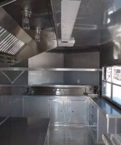 8.5' x 22' Blue BBQ Concession Food Trailer -Cheap Concession Trailers Shop sam 6786