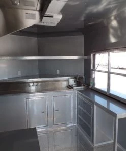 8.5' x 22' Blue BBQ Concession Food Trailer -Cheap Concession Trailers Shop sam 6789