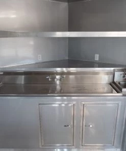 8.5' x 22' Blue BBQ Concession Food Trailer -Cheap Concession Trailers Shop sam 6790