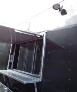 8.5' x 20' Concession Food Trailer Black With Appliances 46 8.5' x 20' Concession Food Trailer Black With Appliances -Cheap Concession Trailers Shop sam 7124