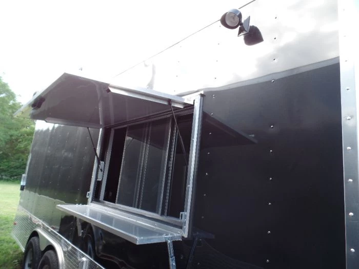 8.5' x 20' Concession Food Trailer Black With Appliances 20 8.5' x 20' Concession Food Trailer Black With Appliances - Image 20