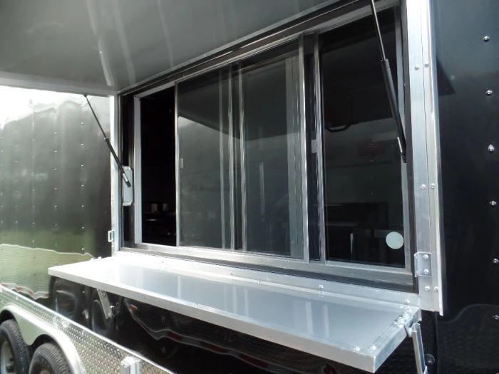 8.5' x 20' Concession Food Trailer Black With Appliances 13 8.5' x 20' Concession Food Trailer Black With Appliances - Image 13