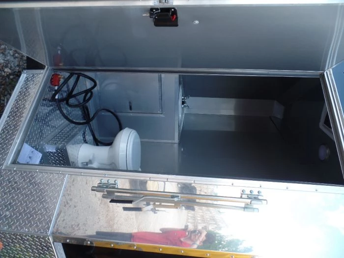 8.5' x 20' Concession Food Trailer Black With Appliances 4 8.5' x 20' Concession Food Trailer Black With Appliances - Image 4