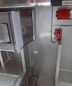 8.5' x 20' Concession Food Trailer Black With Appliances 41 8.5' x 20' Concession Food Trailer Black With Appliances -Cheap Concession Trailers Shop sam 7131