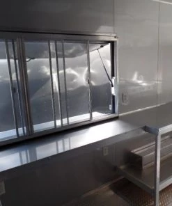 8.5' x 20' Concession Food Trailer Black With Appliances 49 8.5' x 20' Concession Food Trailer Black With Appliances -Cheap Concession Trailers Shop sam 7135