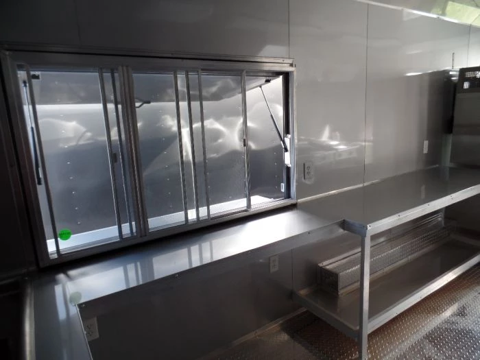 8.5' x 20' Concession Food Trailer Black With Appliances 23 8.5' x 20' Concession Food Trailer Black With Appliances - Image 23