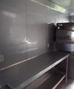 8.5' x 20' Concession Food Trailer Black With Appliances 35 8.5' x 20' Concession Food Trailer Black With Appliances -Cheap Concession Trailers Shop sam 7136
