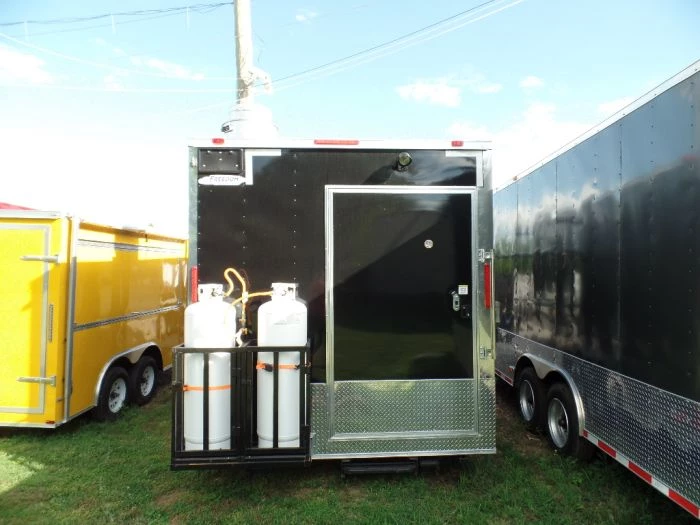 8.5' x 20' Concession Food Trailer Black With Appliances 21 8.5' x 20' Concession Food Trailer Black With Appliances - Image 21
