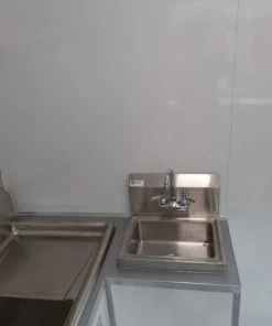 8.5' x 24' Concession Food Trailer Blue BBQ Event Catering -Cheap Concession Trailers Shop sam 7470