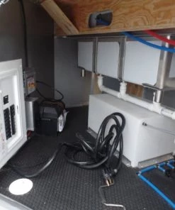 8.5' x 30' Black Pizza Concession Food Trailer -Cheap Concession Trailers Shop sam 7478