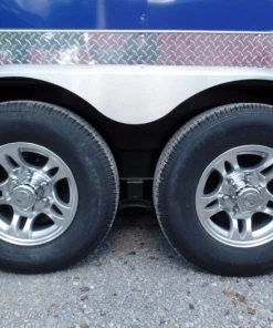 8.5' x 24' Concession Food Trailer Blue BBQ Event Catering -Cheap Concession Trailers Shop sam 7480