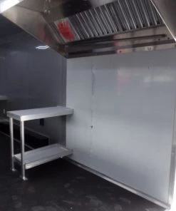 8.5' x 30' Black Pizza Concession Food Trailer -Cheap Concession Trailers Shop sam 7486 1