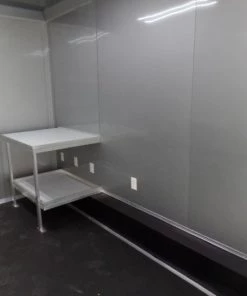 8.5' x 30' Black Pizza Concession Food Trailer -Cheap Concession Trailers Shop sam 7488 1