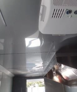 8.5' x 26' Black Porch Style Concession Trailer -Cheap Concession Trailers Shop sam 7690