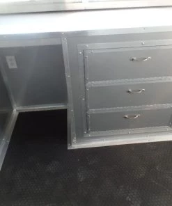 8.5' x 26' Black Porch Style Concession Trailer -Cheap Concession Trailers Shop sam 7691