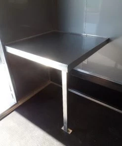 8.5' x 26' Black Porch Style Concession Trailer -Cheap Concession Trailers Shop sam 7693