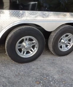 8.5' x 24' Black Event Concession Food Trailer -Cheap Concession Trailers Shop sam 7763