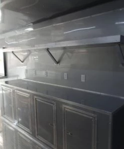 8.5' x 24' Black Event Concession Food Trailer -Cheap Concession Trailers Shop sam 7773