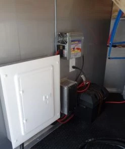 8.5' x 32' White Fully Enclosed Food Concession Trailer -Cheap Concession Trailers Shop sam 7834