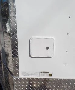 8.5' x 32' White Fully Enclosed Food Concession Trailer -Cheap Concession Trailers Shop sam 7836