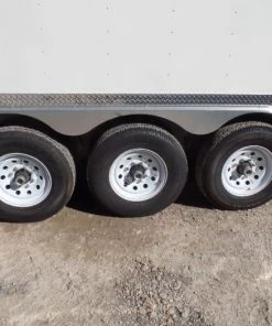 8.5' x 32' White Fully Enclosed Food Concession Trailer -Cheap Concession Trailers Shop sam 7838