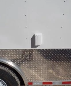 8.5' x 32' White Fully Enclosed Food Concession Trailer -Cheap Concession Trailers Shop sam 7839