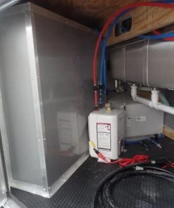 8.5' x 26' Black Porch Style Concession Food Trailer With Appliances 63 8.5' x 26' Black Porch Style Concession Food Trailer With Appliances -Cheap Concession Trailers Shop sam 7872