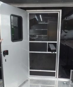 8.5' x 26' Black Porch Style Concession Food Trailer With Appliances 47 8.5' x 26' Black Porch Style Concession Food Trailer With Appliances -Cheap Concession Trailers Shop sam 7880