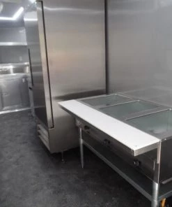 8.5' x 26' Black Porch Style Concession Food Trailer With Appliances 67 8.5' x 26' Black Porch Style Concession Food Trailer With Appliances -Cheap Concession Trailers Shop sam 7884