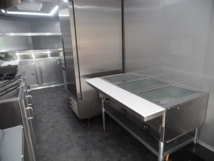 8.5' x 26' Black Porch Style Concession Food Trailer With Appliances 32 8.5' x 26' Black Porch Style Concession Food Trailer With Appliances - Image 32