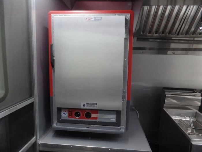 8.5' x 26' Black Porch Style Concession Food Trailer With Appliances 13 8.5' x 26' Black Porch Style Concession Food Trailer With Appliances - Image 13