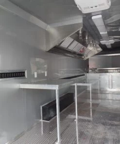 8.5' x 24' Concession Food Trailer Yellow Event Catering -Cheap Concession Trailers Shop sam 7913