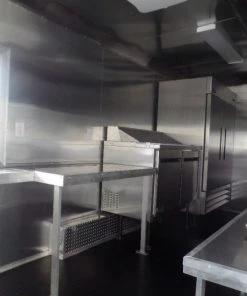 8.5' x 20' White Event Food Catering Concession Trailer With Appliances -Cheap Concession Trailers Shop sam 7916 1