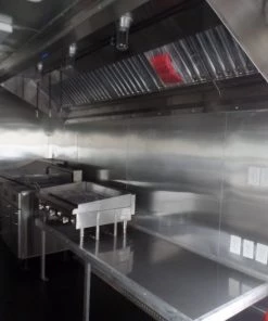 8.5' x 20' White Event Food Catering Concession Trailer With Appliances -Cheap Concession Trailers Shop sam 7918 1