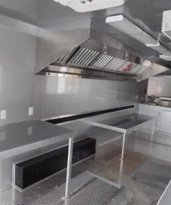 8.5' x 24' Concession Food Trailer Yellow Event Catering -Cheap Concession Trailers Shop sam 7919