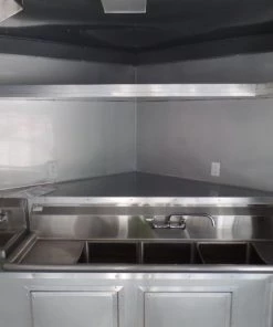 8.5' x 24' Concession Food Trailer Yellow Event Catering -Cheap Concession Trailers Shop sam 7924