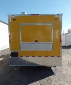 8.5' x 16' Yellow Event Concession Food Trailer -Cheap Concession Trailers Shop sam 7963 1
