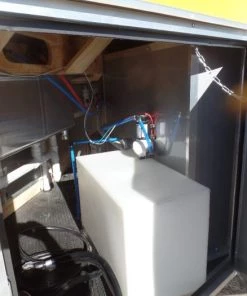 8.5' x 16' Yellow Event Concession Food Trailer -Cheap Concession Trailers Shop sam 7971 1