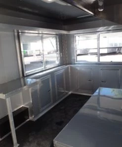 8.5' x 16' Yellow Event Concession Food Trailer -Cheap Concession Trailers Shop sam 7975 1