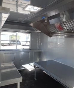 8.5' x 16' Yellow Event Concession Food Trailer -Cheap Concession Trailers Shop sam 7976 1