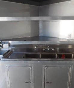 8.5' x 16' Yellow Event Concession Food Trailer -Cheap Concession Trailers Shop sam 7980 1