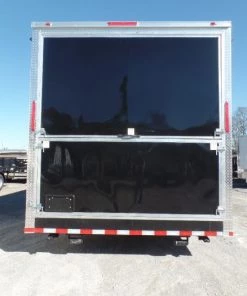 8.5' x 30' Black Pizza Concession Trailer With Appliances 48 8.5' x 30' Black Pizza Concession Trailer With Appliances -Cheap Concession Trailers Shop sam 8014 1
