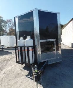 8.5' x 30' Black Pizza Concession Trailer With Appliances 41 8.5' x 30' Black Pizza Concession Trailer With Appliances -Cheap Concession Trailers Shop sam 8018 1